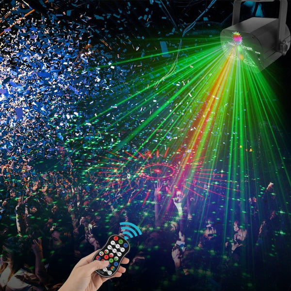 TEQ Projector RGB DJ Disco Light Stage Party Laser Lighting With remote control TEQ Projector RGB DJ Disco Light Stage Party Laser Lighting With remote control